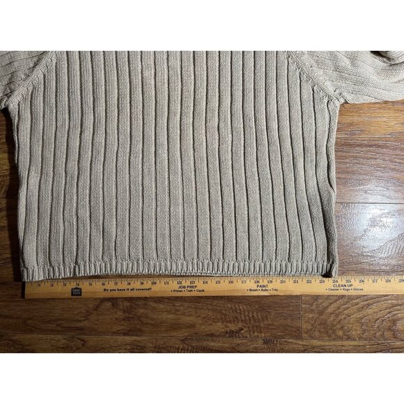 Woolrich Crew Neck Cable Knit Sweater Men’s Size XXL Ramie Blend VTG New - Picture 10 of 11